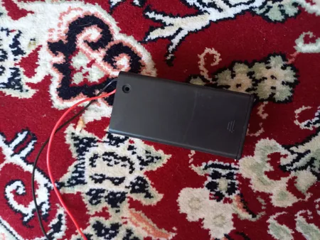 جا باتری کتابی مدل درب دار