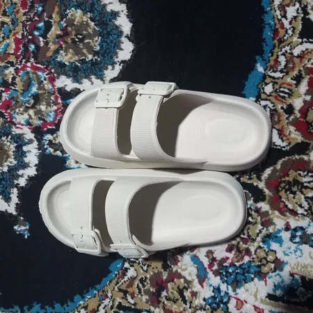 دمپایی مدل دوبنده سگک دار کاسپین کد 1361-CR