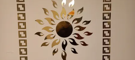 آینه پلکسی گلس آماتیس مدل خورشید AM-SUN