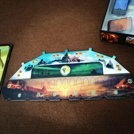 بازی فکری مدل 7Wonders Duel with Pantheon expansion