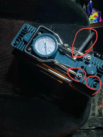 کمپرسور  فندکی هوا  باس مدل 150-PSI مجموعه 15 عددی