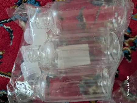 بطری و محفظه کرم مدل F مجموعه 5 عددی