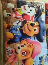 تجریه خرید روبالشی کودک هزاردستان طرح سگ های نگهبان کد rob173