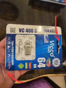 تجریه خرید فلش مموری ویکومن مدل VC400 ظرفیت 64 گیگابایت