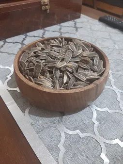 کاسه چوبی گوزن مدل Ama15