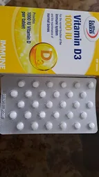 قرص ویتامین D3-1000 واحدی  بسته 60 عددی