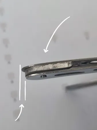 دسته تیغ اصلاح ابرو مدل SA002