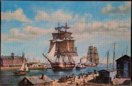 پازل 2000 تکه ایران پازل طرح بندر لیورپول