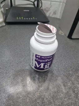 قرص منیزیم سیترات و ویتامین ب6 نوتری پاد بسته 60 عددی