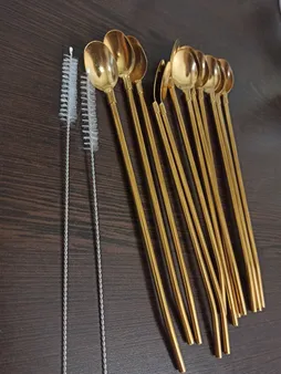 قاشق شربت خوری مدل فروزِن بسته 6 عددی