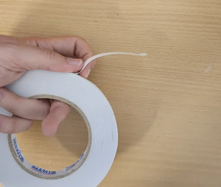 چسب دو طرفه مدل T1 عرض 1 سانتی متر