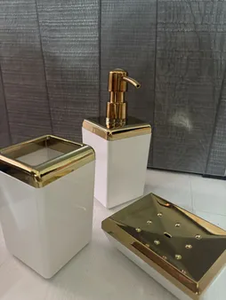 ست سرویس بهداشتی 3 پارچه اطلس مدل زاگرس کد W-G