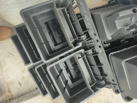 گلدان دیواری طرح دیوار سبز مدل Lotus بسته 6 عددی