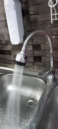 علم شیر ظرفشویی استیل متال مدل QR0058222