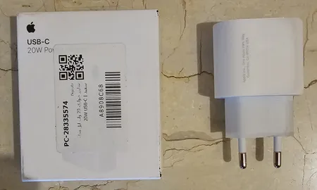 شارژر دیواری 20 وات اپل مدل 20W USB-C