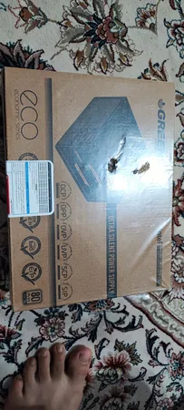 منبع تغذیه کامپیوتر گرین مدل GP450A-ECO Rev3.1