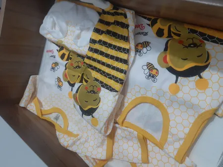 ست 5 تکه لباس نوزادی مدل z123