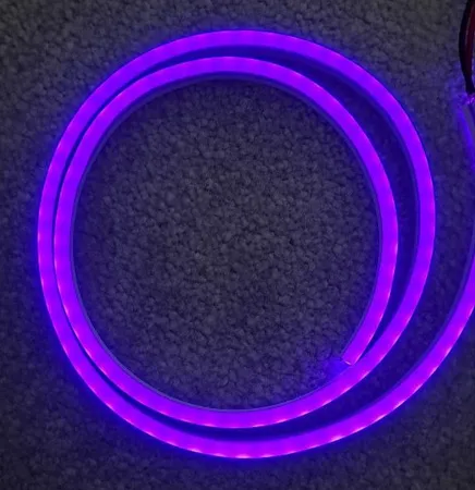 ریسه نئون فلکسی مدل v12 طول 1 متر