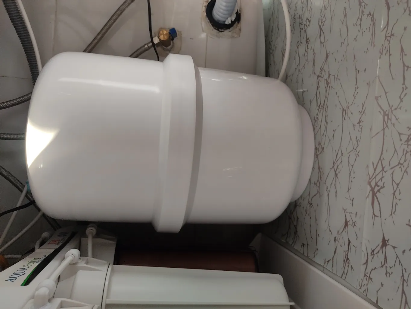 دستگاه تصفیه کننده آب آکوآ اسپرینگ مدل UF - SF4800 به همراه فیلتر مجموعه 4 عددی