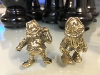 مجسمه فلزی جام هنر مدل هفت کوتوله مجموعه 7 عددی