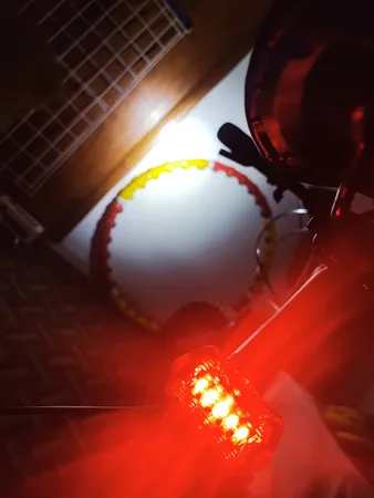 چراغ جلو دوچرخه مدل 7588