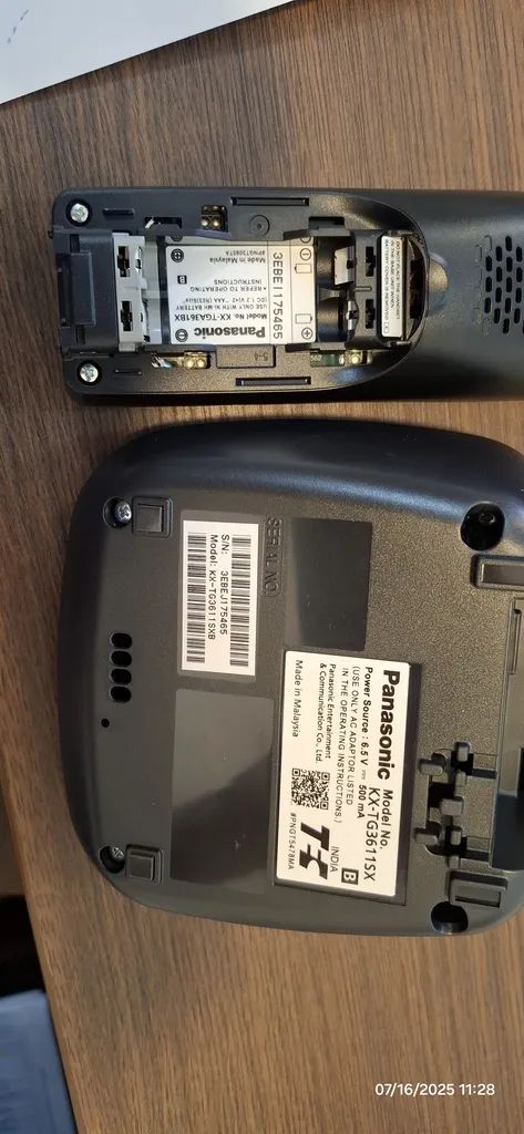 تلفن بی سیم پاناسونیک مدل KX-TG3611sx