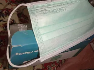 تجریه خرید ماسک تنفسی مدل سه لایه سبز 608040014 بسته 50 عددی