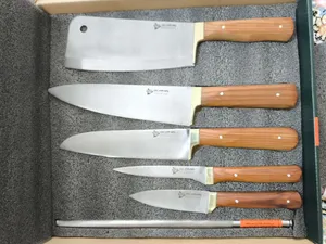 تجریه خرید سرویس چاقو آشپزخانه 6 پارچه الماس زنجان مدل 02