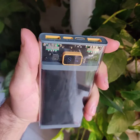 پاوربانک مدل 10000mah ظرفیت 10000 میلی آمپر ساعت