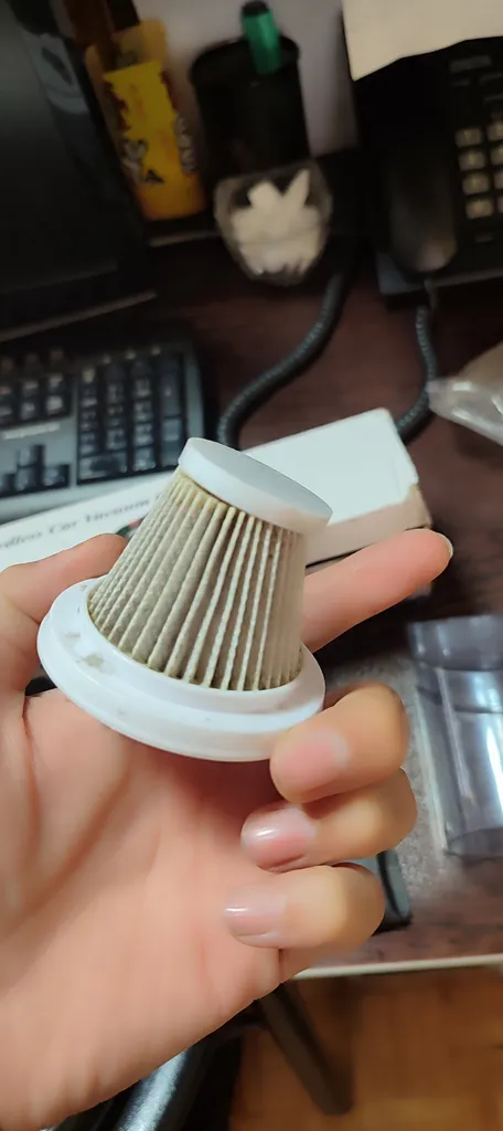 جارو شارژی خودرو مدل HQ-01