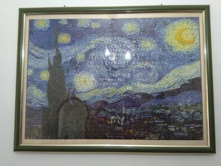 پازل 1000 تکه ریکوردی طرح شب پرستاره ونگوگ کد 340