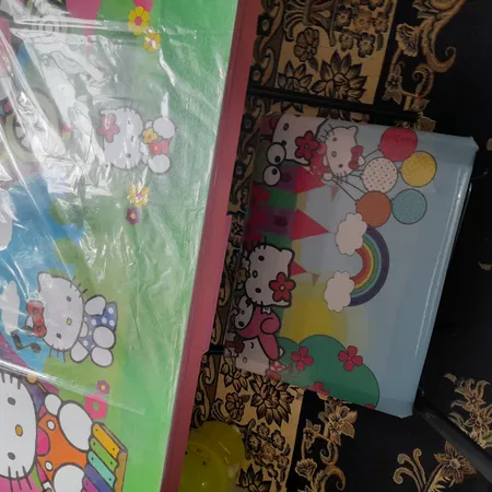 میز تحریر باکسدار و صندلی تاشو شهریار طرح کیتی