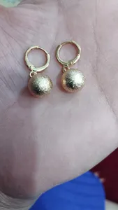 تجریه خرید گوشواره زنانه ماصرم مدل توپی کد GO1451