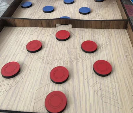 بازی فکری شوت انگشتی مدل کهکشان