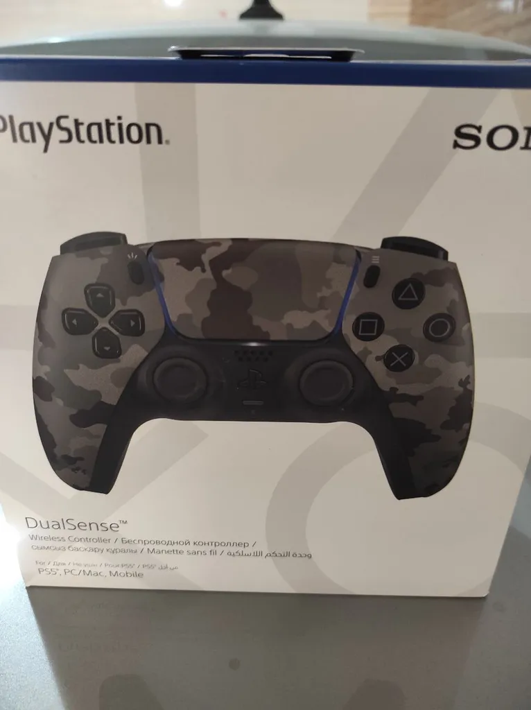 دسته بازی پلی استیشن 5 سونی مدل Grey Camouflage