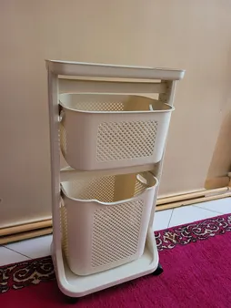 سبد رخت چرک لیمون مدل بافت