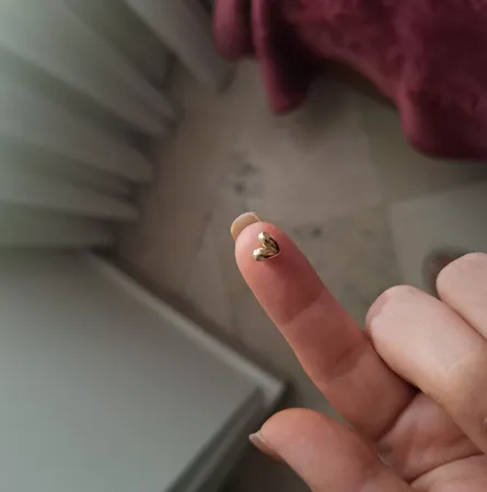 آویز گردنبند طلا 18 عیار زنانه ناریا طرح قلب