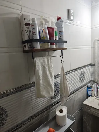 شلف دیواری مدل Wooden بسته 2 عددی