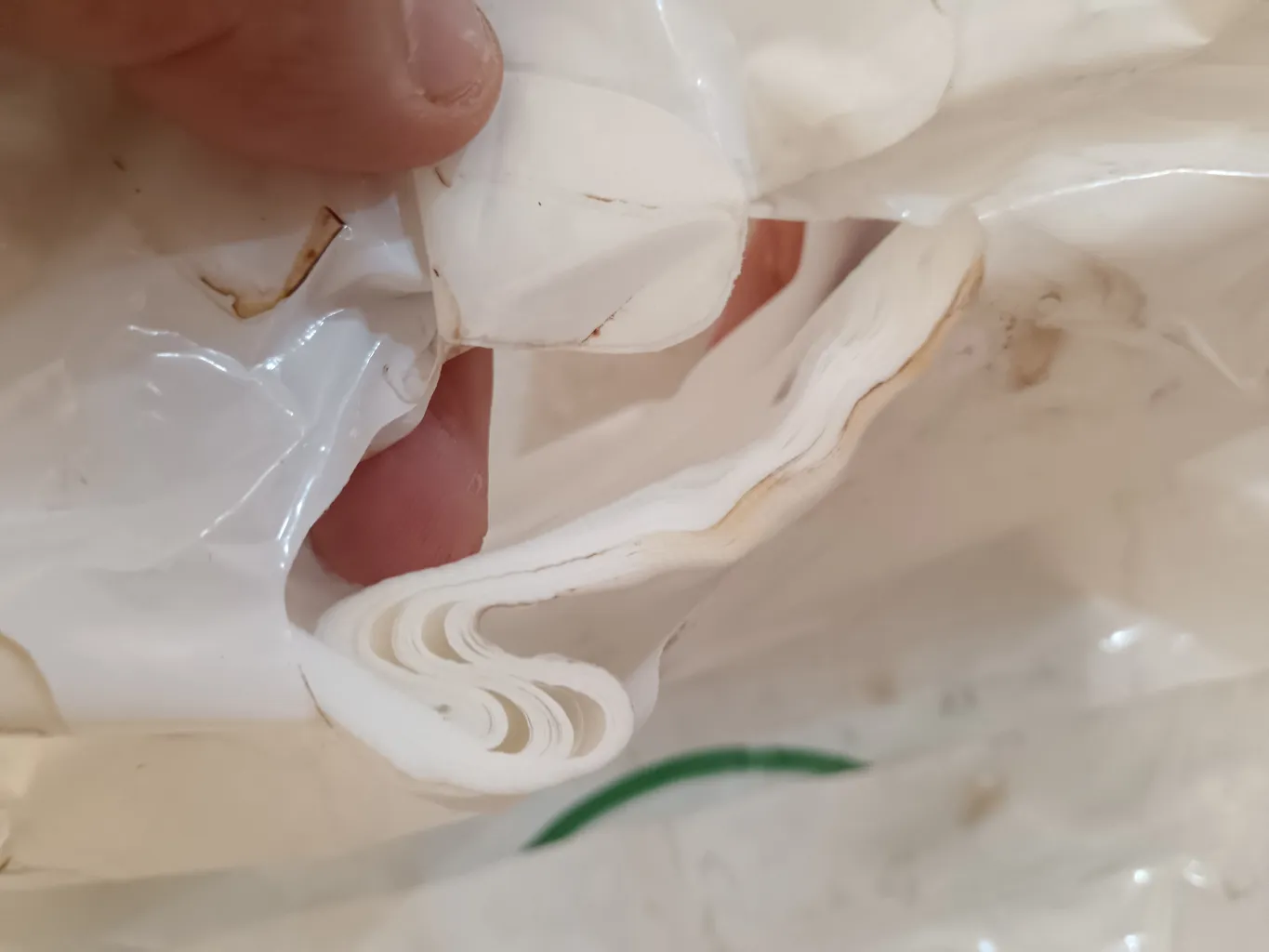 روکش یکبار مصرف توالت فرنگی مدل P200 بسته 200 عددی