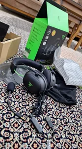 تجریه خرید هدست مخصوص بازی ریزر مدل BlackShark V2 + USB Sound Card