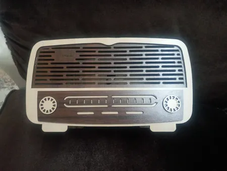 جعبه دستمال کاغذی طرح رادیو