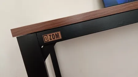 میز اداری دیزم مدل مونتاژی TLD_asm_120×60_BRN