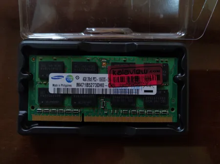 رم لپ تاپ سامسونگ مدل 1333 DDR3 PC3 10600s MHz ظرفیت 4گیگابایت