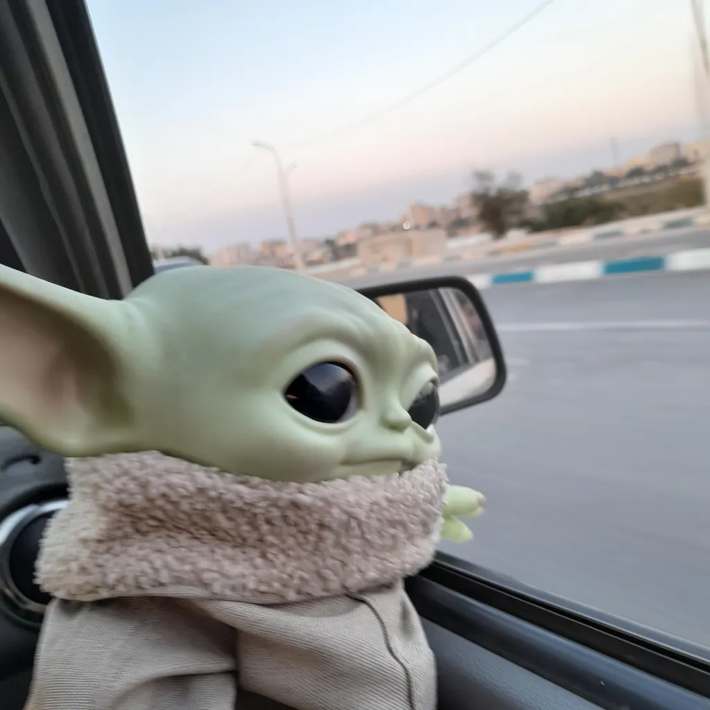 اکشن فیگور مدل جنگ ستارگان طرح بیبی یودا