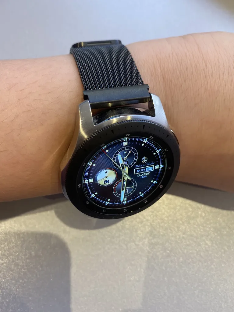 بند مدل milanese مناسب ساعت هوشمند سامسونگ Galaxy Watch 46mm