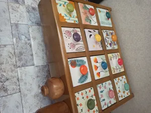 تجریه خرید جای ادویه 12 پارچه مدل چوبی و سرامیکی