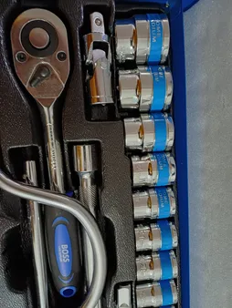 آچار بکس باس مدل Cr-v مجموعه 24 عددی