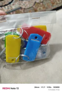 تجریه خرید لیبل کلید مدل 4481B بسته 10 عددی