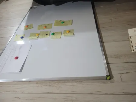 تخته وایت برد شیدکو مدل تابا سایز 120×90 سانتی متر