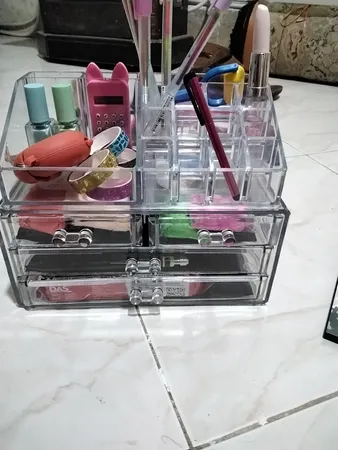 استند لوازم اداری رومیزی مدل چهار کشو